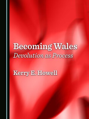 cover image of Becoming Wales
